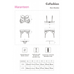 Zmysłowy komplet Maranteen CF 90401 rozmiar - L/XL