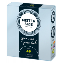 Prezerwatywy Mister Size 49 mm (3 szt)