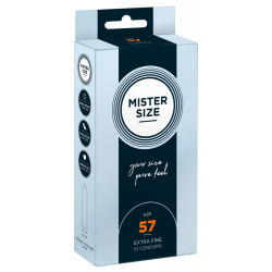 Prezerwatywy Mister Size 57 mm (10 szt)