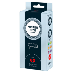 Prezerwatywy Mister Size 60 mm (10 szt)