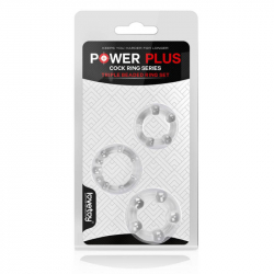 Power Plus Zestaw 3 pierścieni erekcyjnych